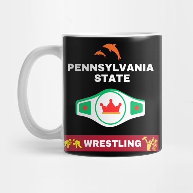 Pennsylvania State wrestling by ARTA-ARTS-DESIGNS